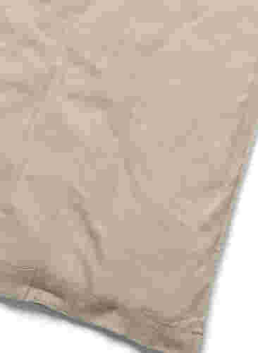 Ensfarvet sengesæt i bomuld, Oxford Tan, Packshot image number 2
