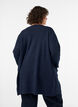 Lang cardigan med lommer, Bl&aring;, Model image number 2