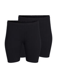 FLASH - 2 pak cykelshorts, Sort