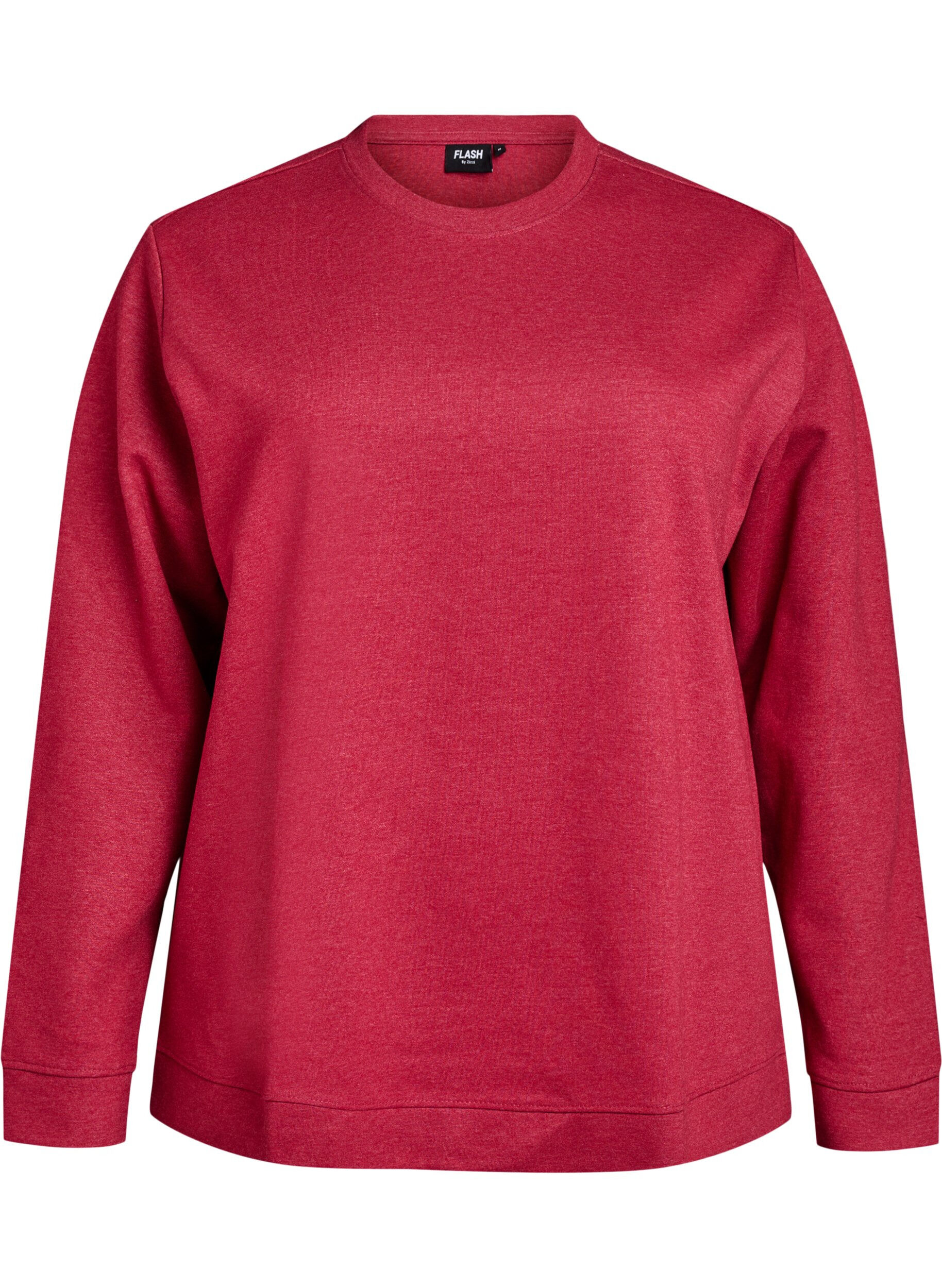 FLASH - Sweatshirt med rund hals 