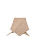 Strikket t&oslash;rkl&aelig;de med trekantet form, Beige, Packshot image number 1
