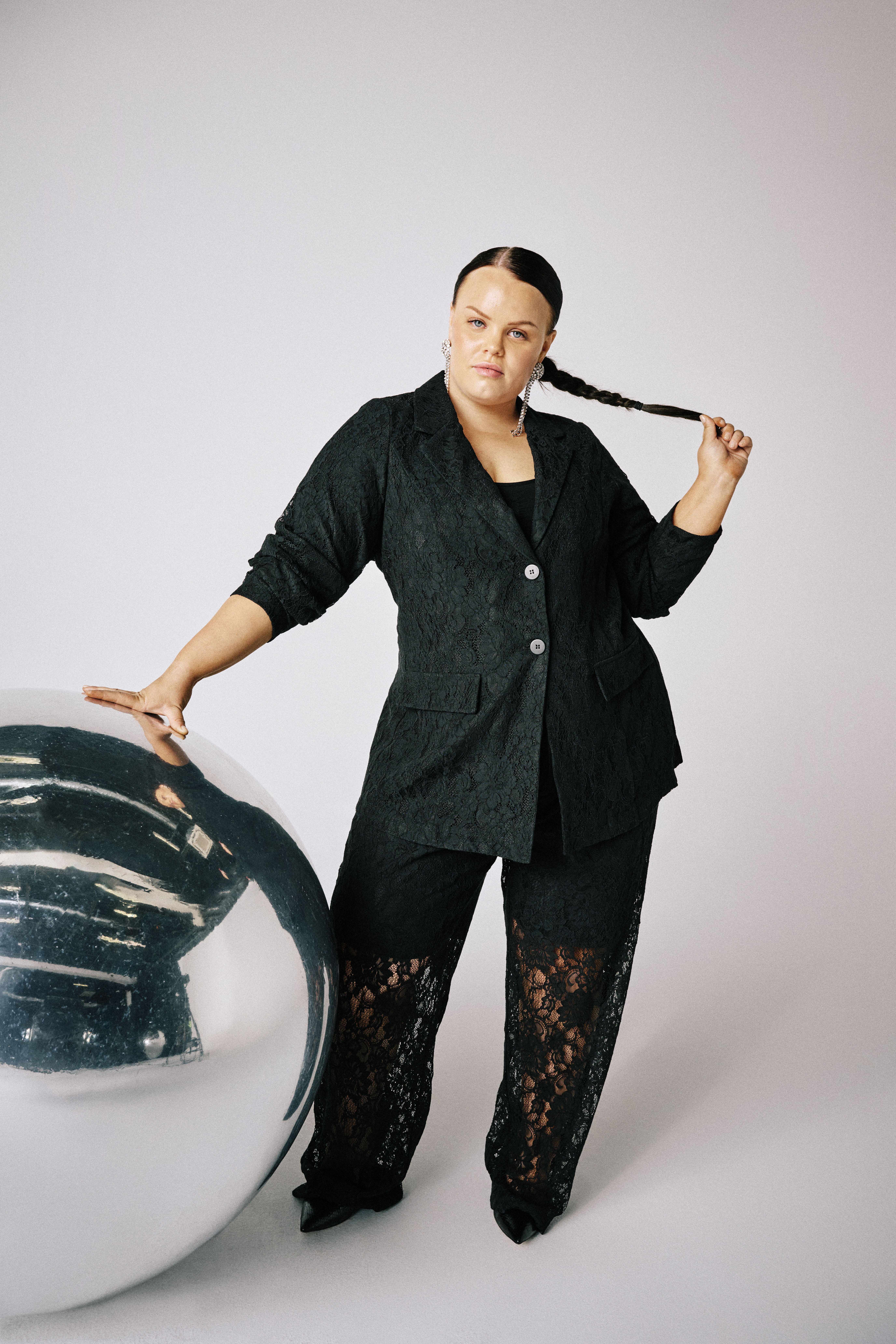 S&aelig;t med blonder, , Model