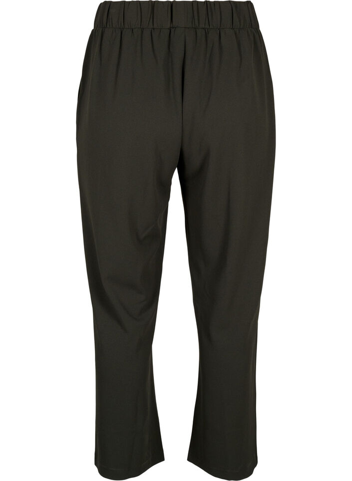 Løse bukser med lommer, Grøn, Packshot image number 1