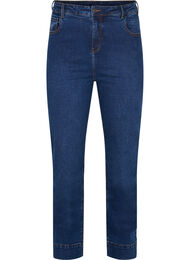 Regular fit Megan jeans med ekstra høj talje, Blue denim