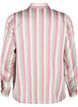 Stribet satinskjorte med krave, Rose Stripe, Packshot image number 1