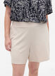 L&oslash;se shorts med lommer, Beige, Model image number 3