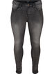 Super slim Amy jeans med h&oslash;j talje, Dark Grey Denim, Packshot image number 0