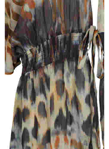 Strand kimono med print, Abstract Leopard, Packshot image number 2
