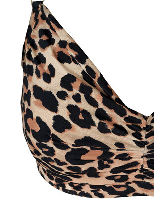 Bikini overdel med leo print, Leopard Print, Packshot image number 2