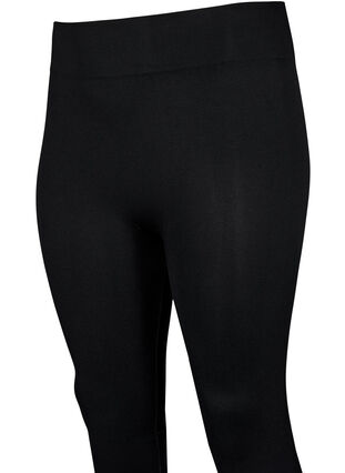 Seamless basis leggings, Black, Packshot image number 3