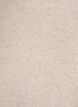 L&oslash;s strikbluse med korte &aelig;rmer, Beige, Packshot image number 2