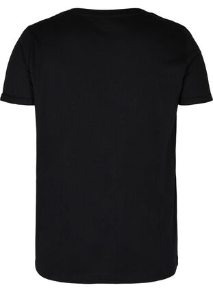 Trænings t-shirt med print, Black Big A, Packshot image number 1