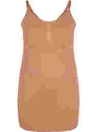 Shapewear kjole med tynde stropper, Café Au Lait
