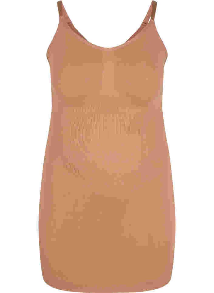 Shapewear kjole med tynde stropper, Café Au Lait, Packshot image number 0