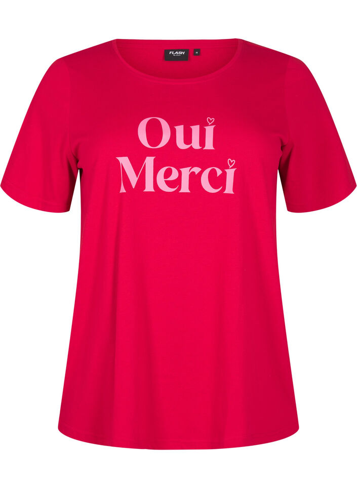 FLASH - T-shirt med motiv, Rød, Packshot image number 0