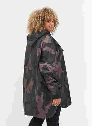 Regn poncho med camouflageprint, Camou Print, Model image number 1