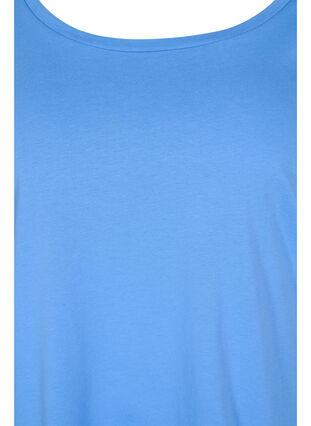 2-pak basis bluse i bomuld, Ultramarine/White, Packshot image number 2