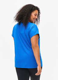 Kortærmet trænings t-shirt , Princess Blue, Model