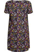 Kort a-shape kjole med blomsterprint, Bl&aring;, Packshot image number 1