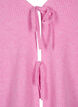 Strikcardigan med bindebånd, Begonia Pink Mel., Packshot image number 2