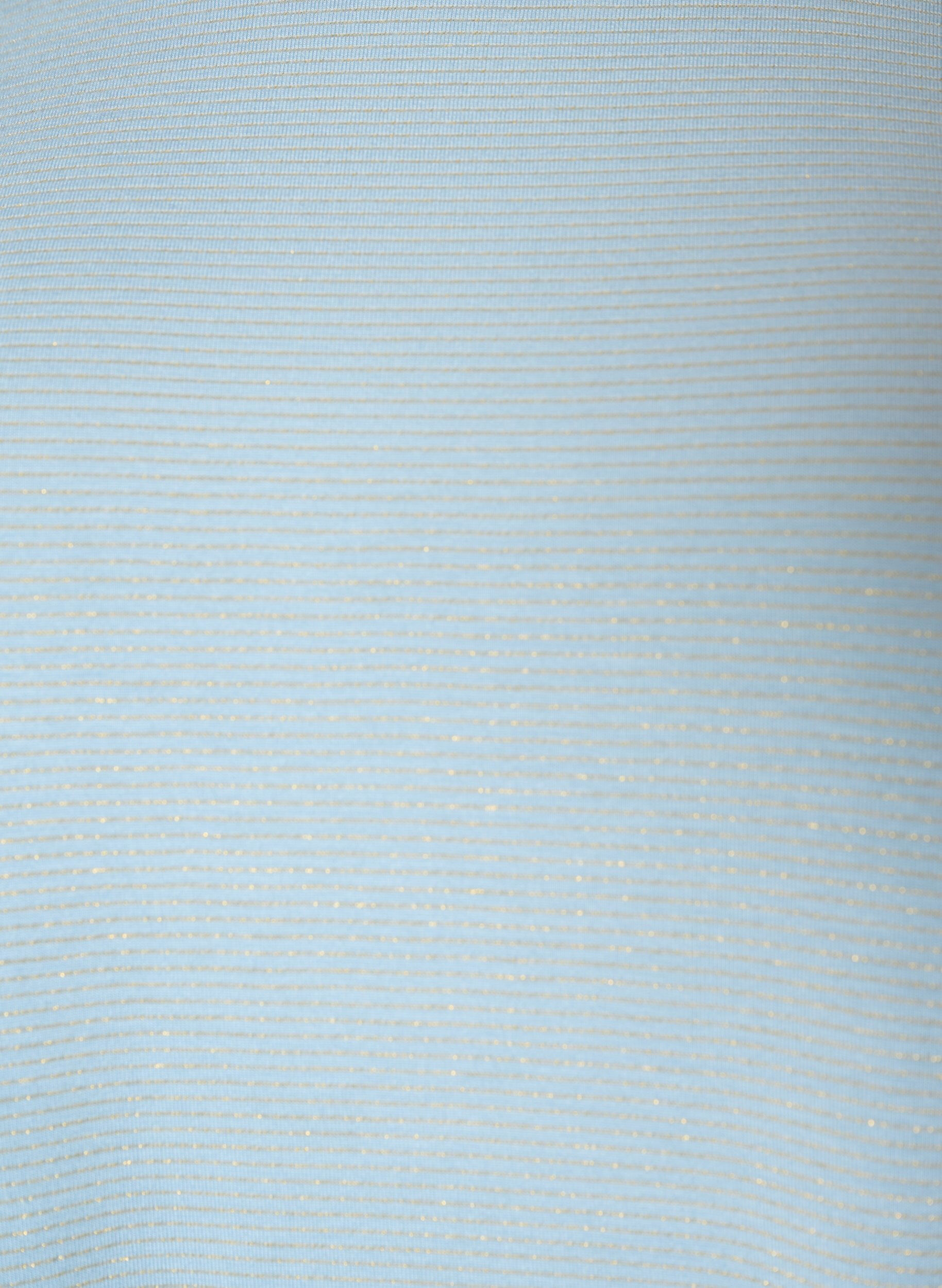 ZizziT-shirt i viskose med glimmerstriber, Bl&aring;, Packshot image number 2