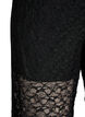 Transparente blondebukser med vide ben, Sort, Packshot image number 2