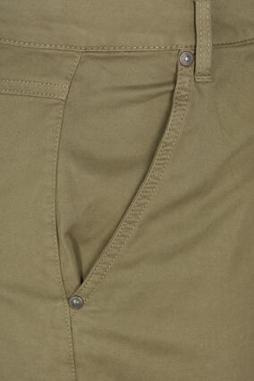 Regular fit shorts i bomuld , Tarmac, Packshot image number 2