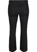 Ellen bootcut jeans med høj talje, Black, Packshot image number 1