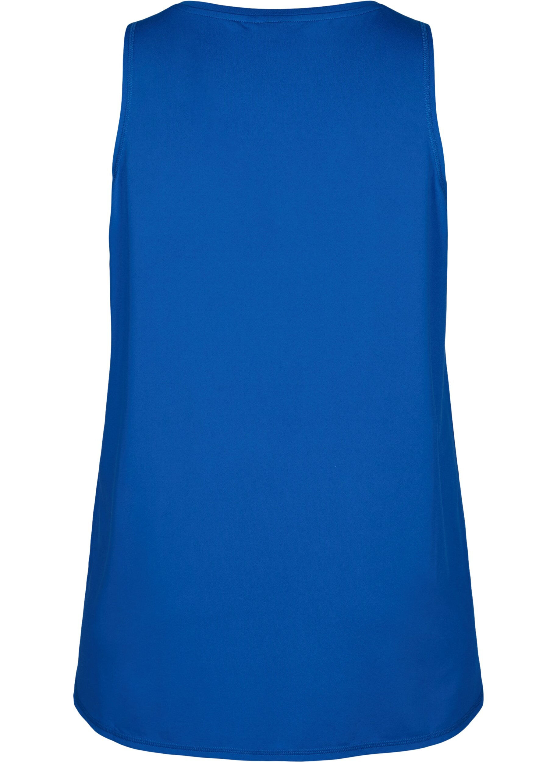 Zizzi V-hals tr&aelig;ningstop, Princess Blue, Packshot image number 1