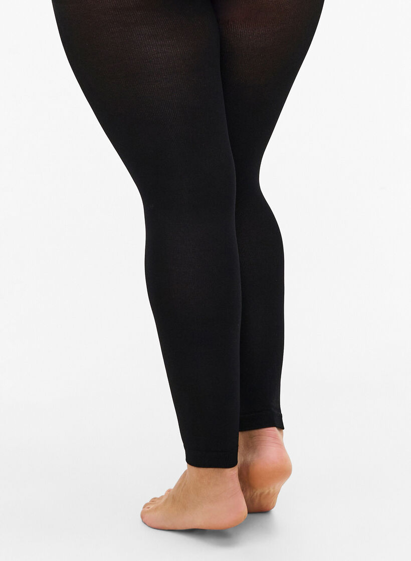 Leggings i 200 denier, Sort, Model image number 1