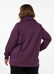 FLASH - Sweatshirt med høj krave, Plum Perfect, Model image number 1