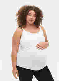 Graviditets top med ammefunktion, White, Model
