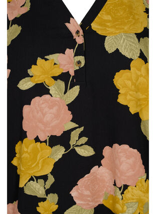 Bluse i viskose med paisleyprint, Scarab Flower, Packshot image number 2