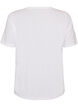 T-shirt med motiv, Hvid, Packshot image number 1