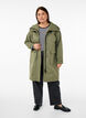 Vandafvisende parka jakke, Grøn, Model image number 1