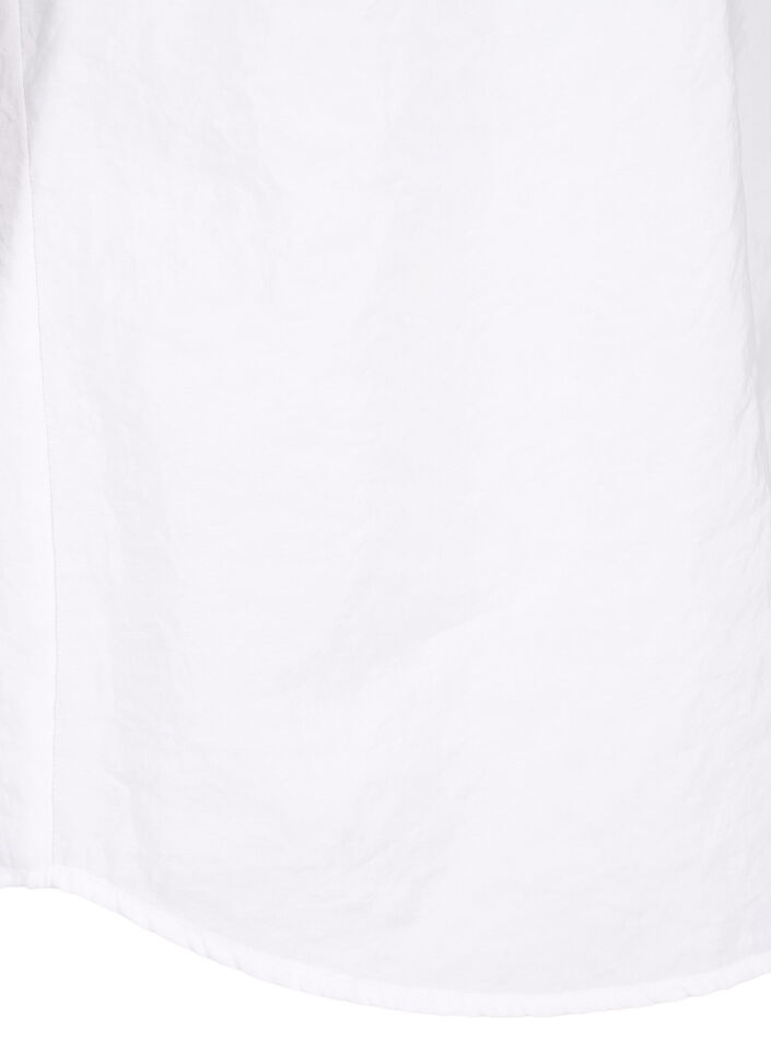 Langærmet skjorte i TENCEL™ Modal , Bright White, Packshot image number 3