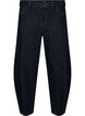 Barrel fit jeans med h&oslash;j talje, Bl&aring;, Packshot image number 0