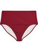 Bikinitrusse med h&oslash;j talje og struktur, R&oslash;d, Packshot image number 0