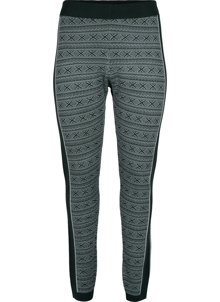 Skiunderbukser med uld, Deep Lake Comb, Packshot image number 0