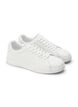 Wide fit - Læder sneakers, White, Packshot image number 3