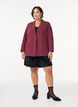 Klassisk blazer med knaplukning, R&oslash;d, Model image number 1