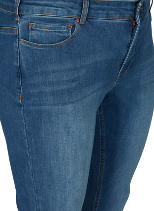 Ekstra slim Sanna jeans , Blue denim, Packshot image number 2