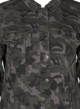 Camouflage jakke I bomuld, Camouflage, Packshot image number 2