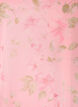 Chiffonbluse med blomster og lange &aelig;rmer , Lyser&oslash;d, Packshot image number 2