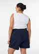 Shorts med lommer og l&oslash;s pasform, Bl&aring;, Model image number 2