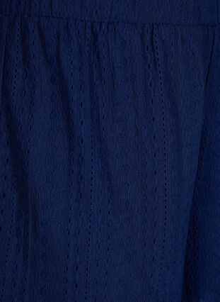 Shorts med strukturmønster, Medieval Blue, Packshot image number 2