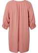 Viskosetunika med 3/4 ærmer, Lyserød, Packshot image number 1