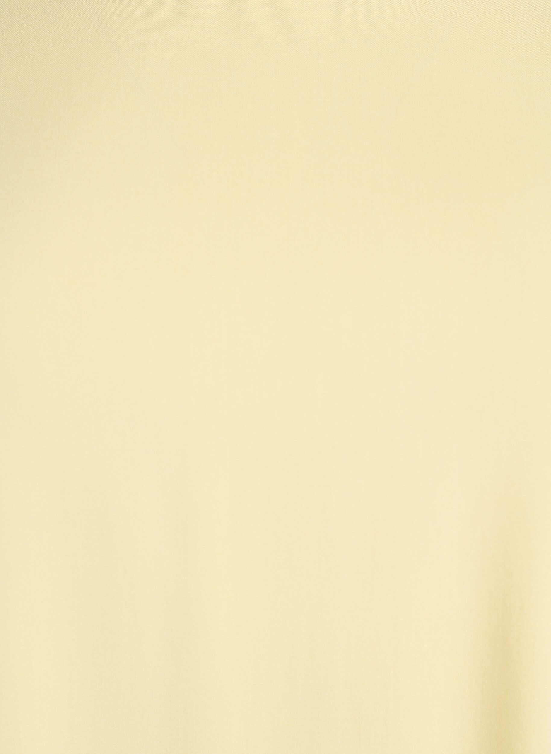 Zizzi Kort&aelig;rmet v&aelig;vet bluse med rund hals, Gul, Packshot image number 2