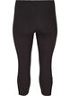 3/4 leggings med knapper, Black, Packshot image number 1