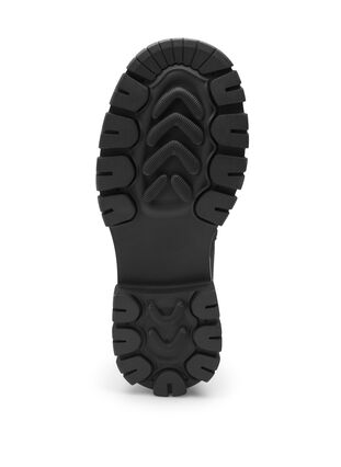 Lange wide fit støvler med stretch, Black, Packshot image number 5